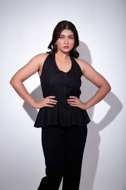 Sculpt Noir Top