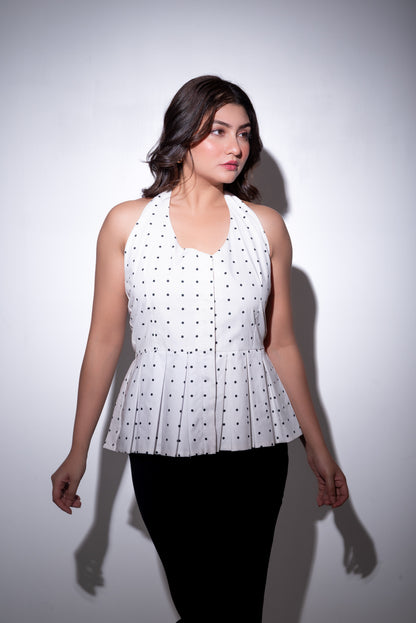 Poise Peplum Top