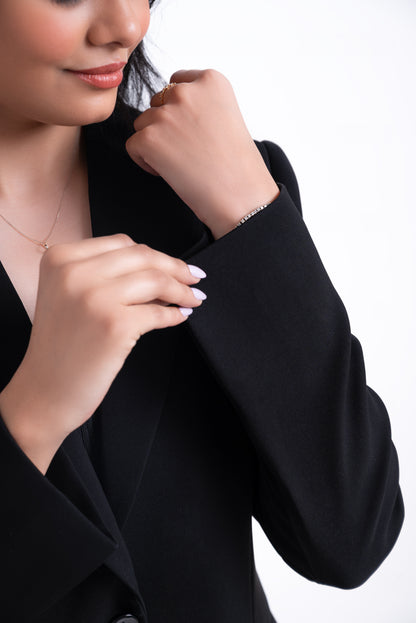 Sculpted Power Blazer