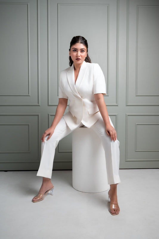 Sleek Straight Trousers