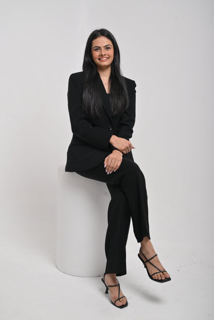 Sculpted Power Blazer