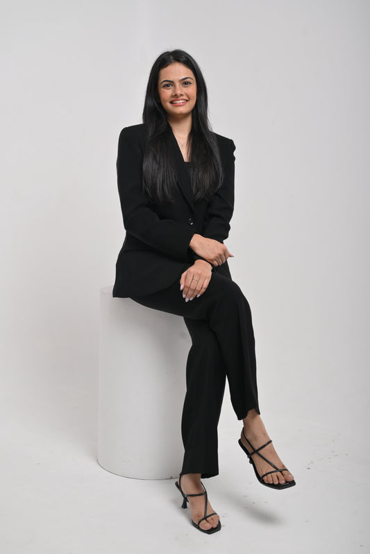 Sculpted Power Blazer