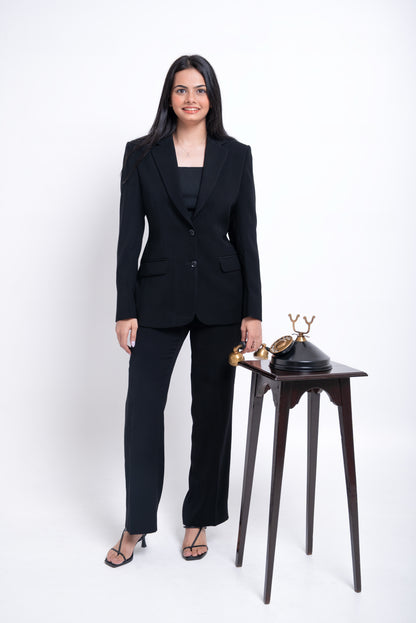 Sculpted Power Blazer