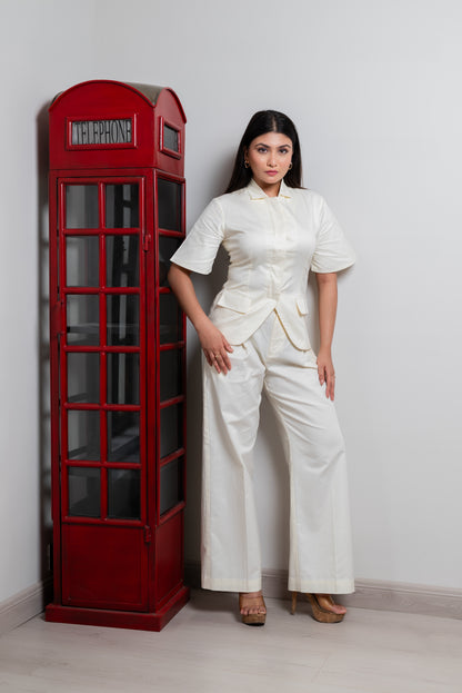 Sculptural Waistcoat Set