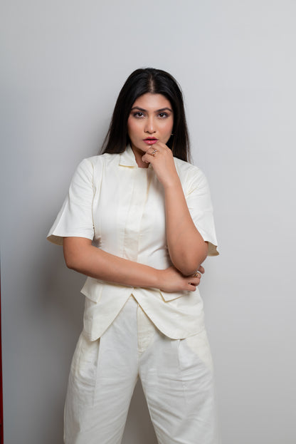 Sculptural Waistcoat Set